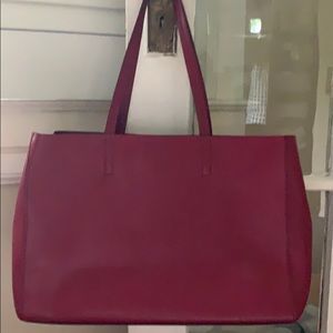 Lovely Red Banana Republic Tote